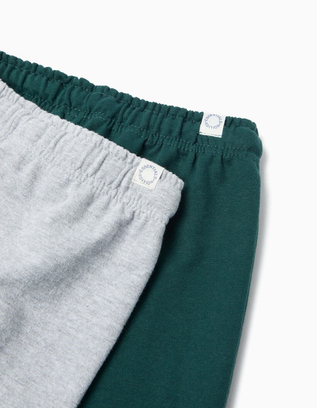 Pack 2 Joggers de Felpa, Menino, Verde Escuro