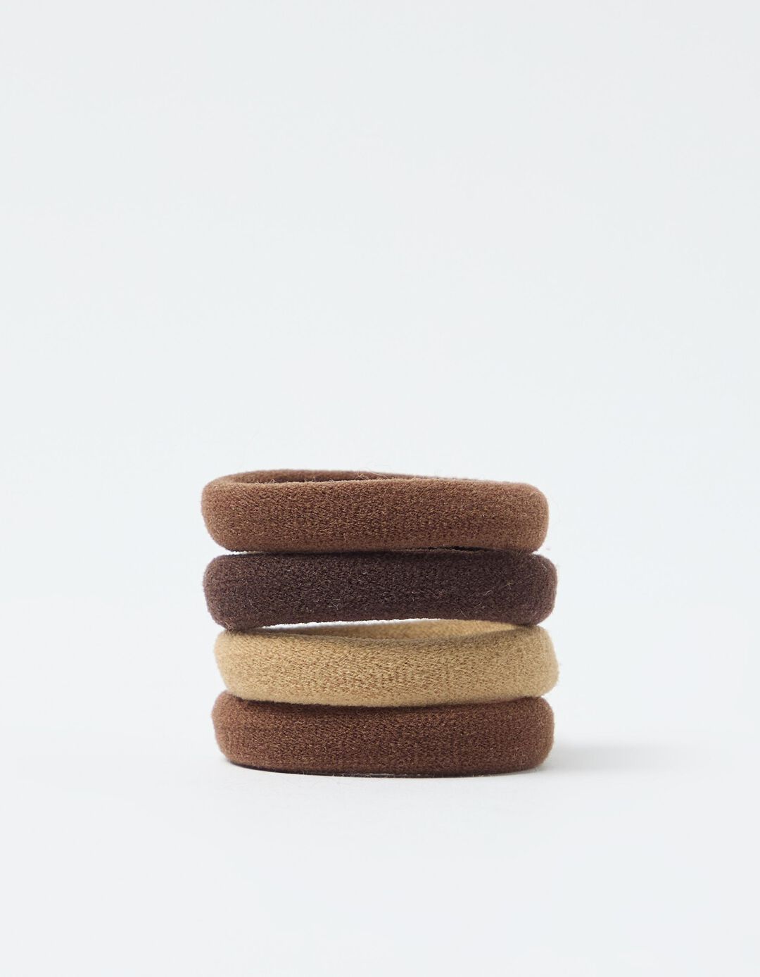 Pack El&aacute;sticos B&aacute;sicos, Mulher, Castanho