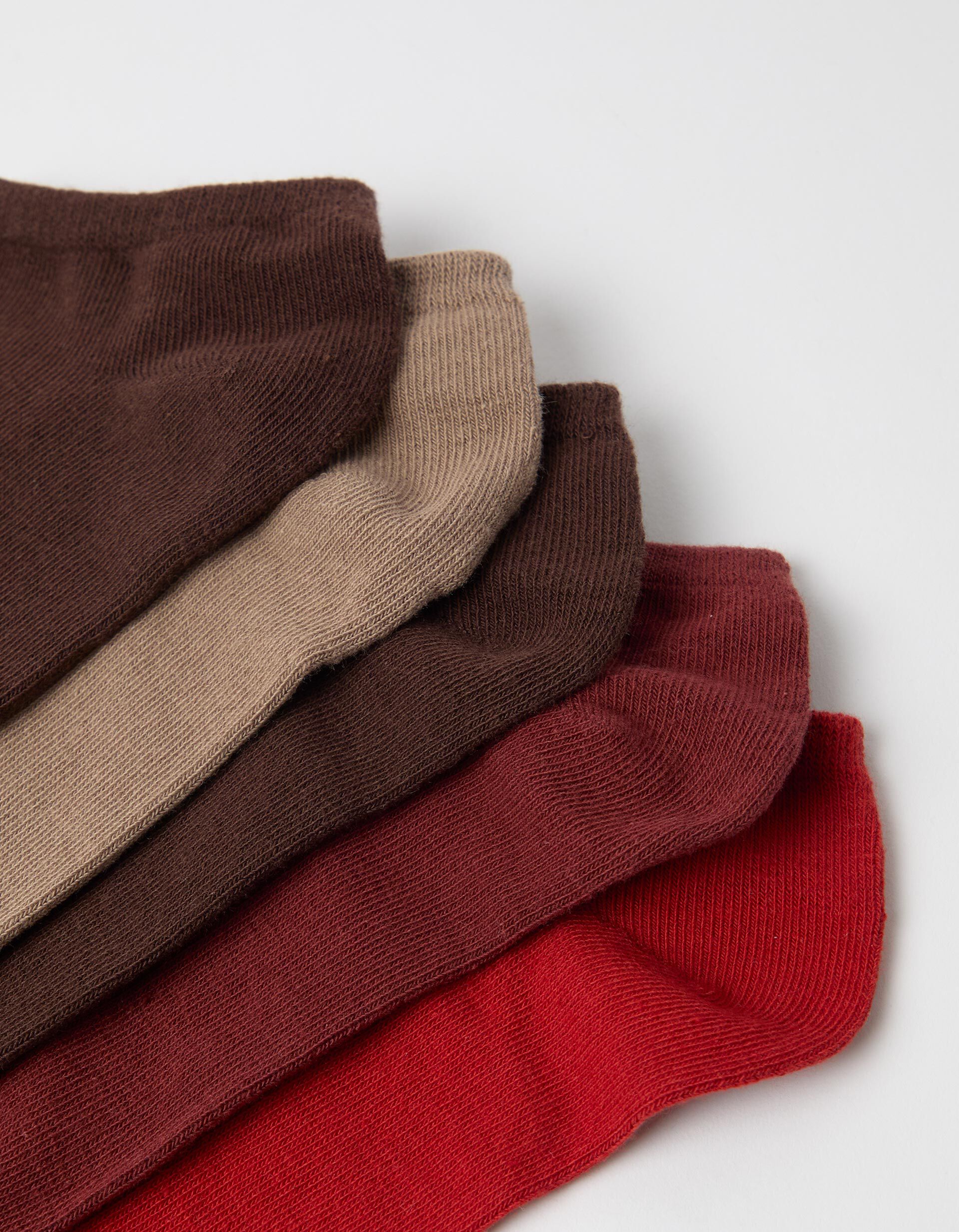 Comprar Online Pack 5 Pares De Meias Tornozelo, Mulher, Multicolor