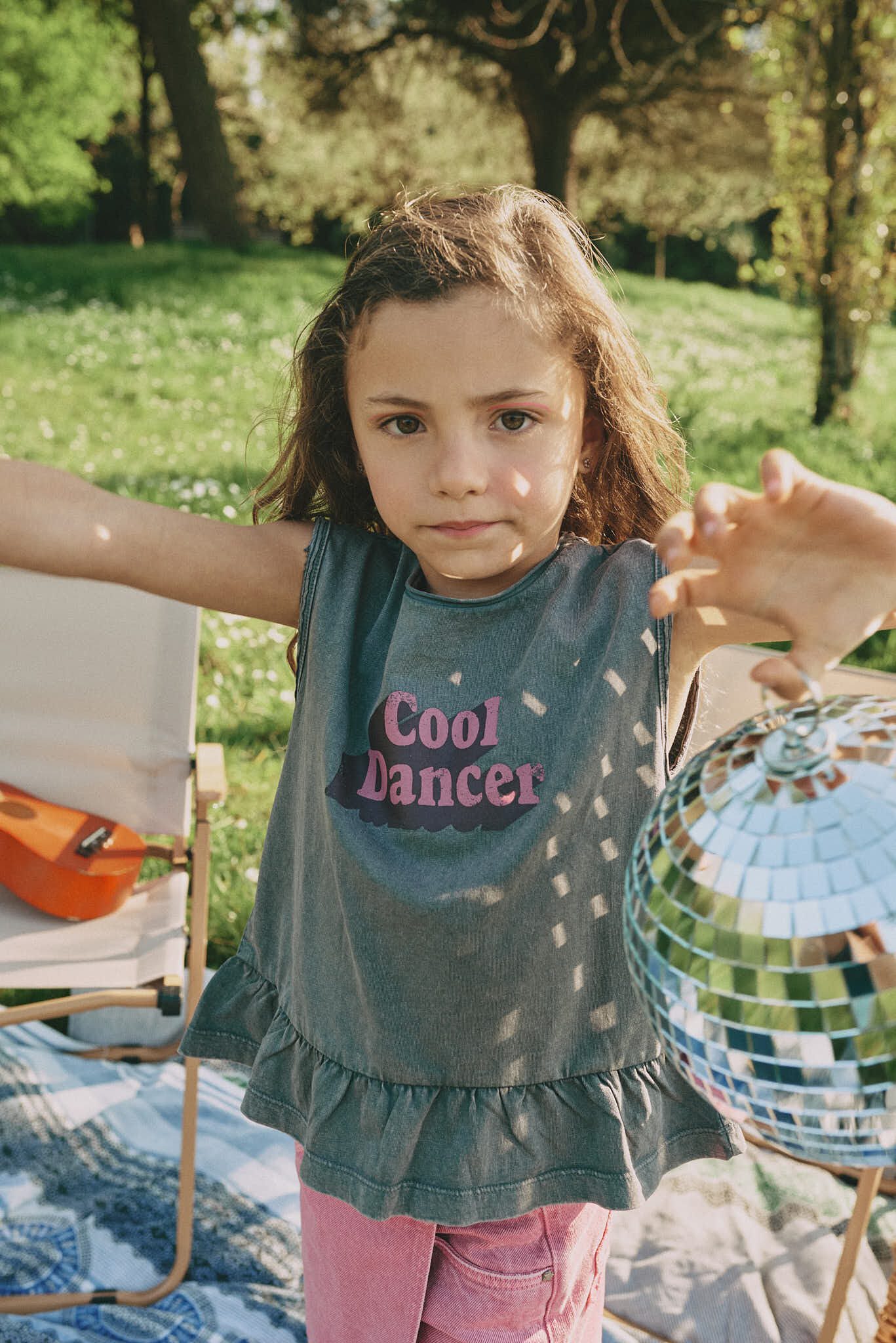 Comprar Online T-shirt Estampada, Menina, Cinzento