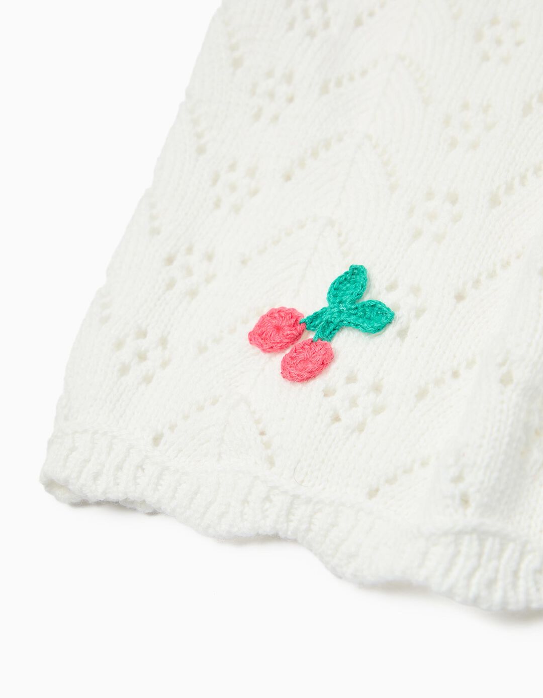 Camisola de Malha, Menina, Branco