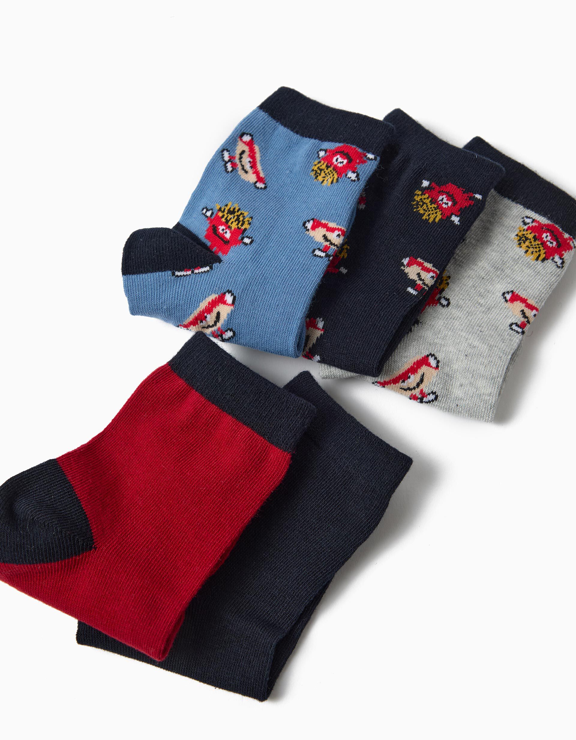 Comprar Online Pack 5 Pares De Meias, Menino, Multicolor