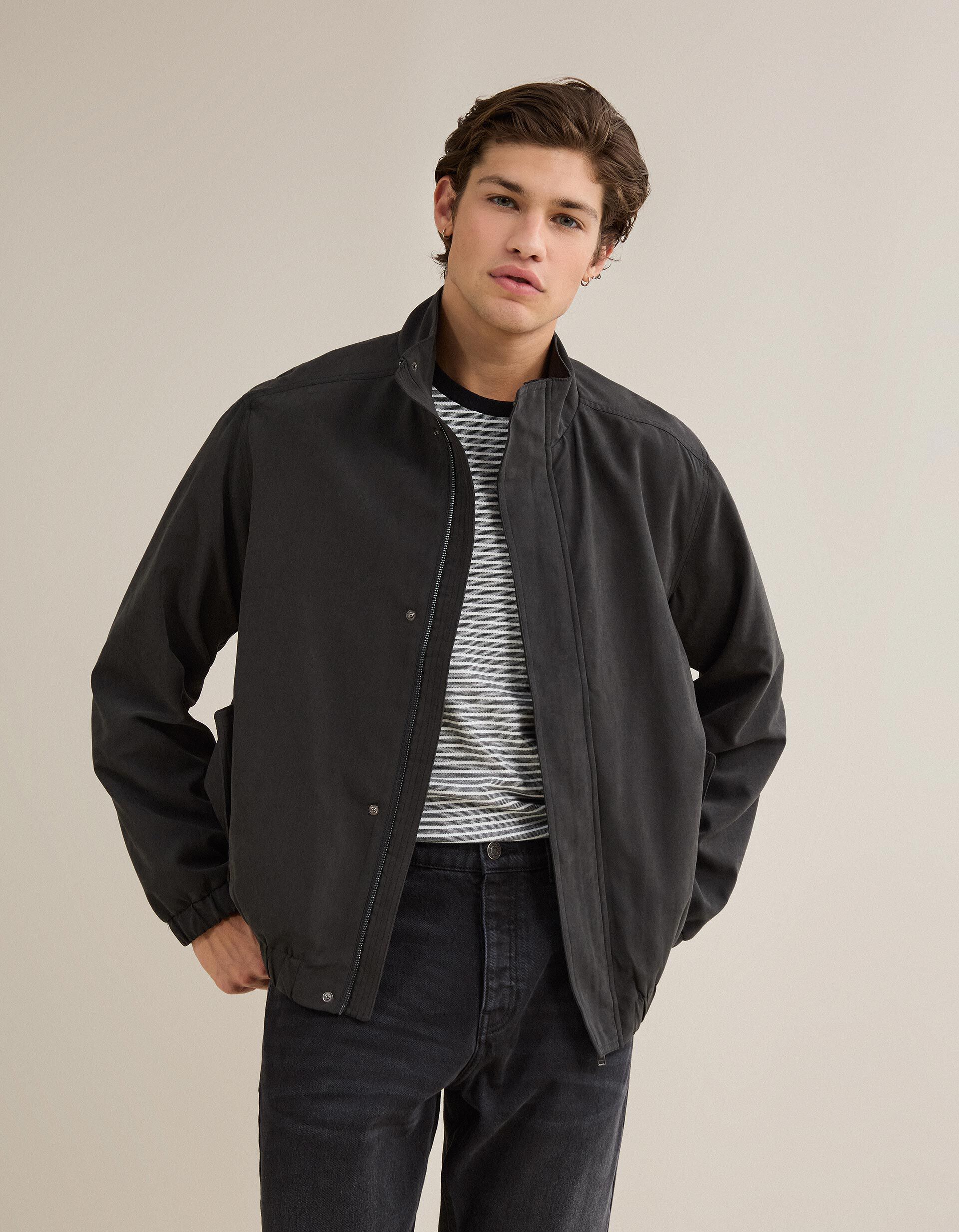 Comprar Online Casaco Bomber, Homem, Preto