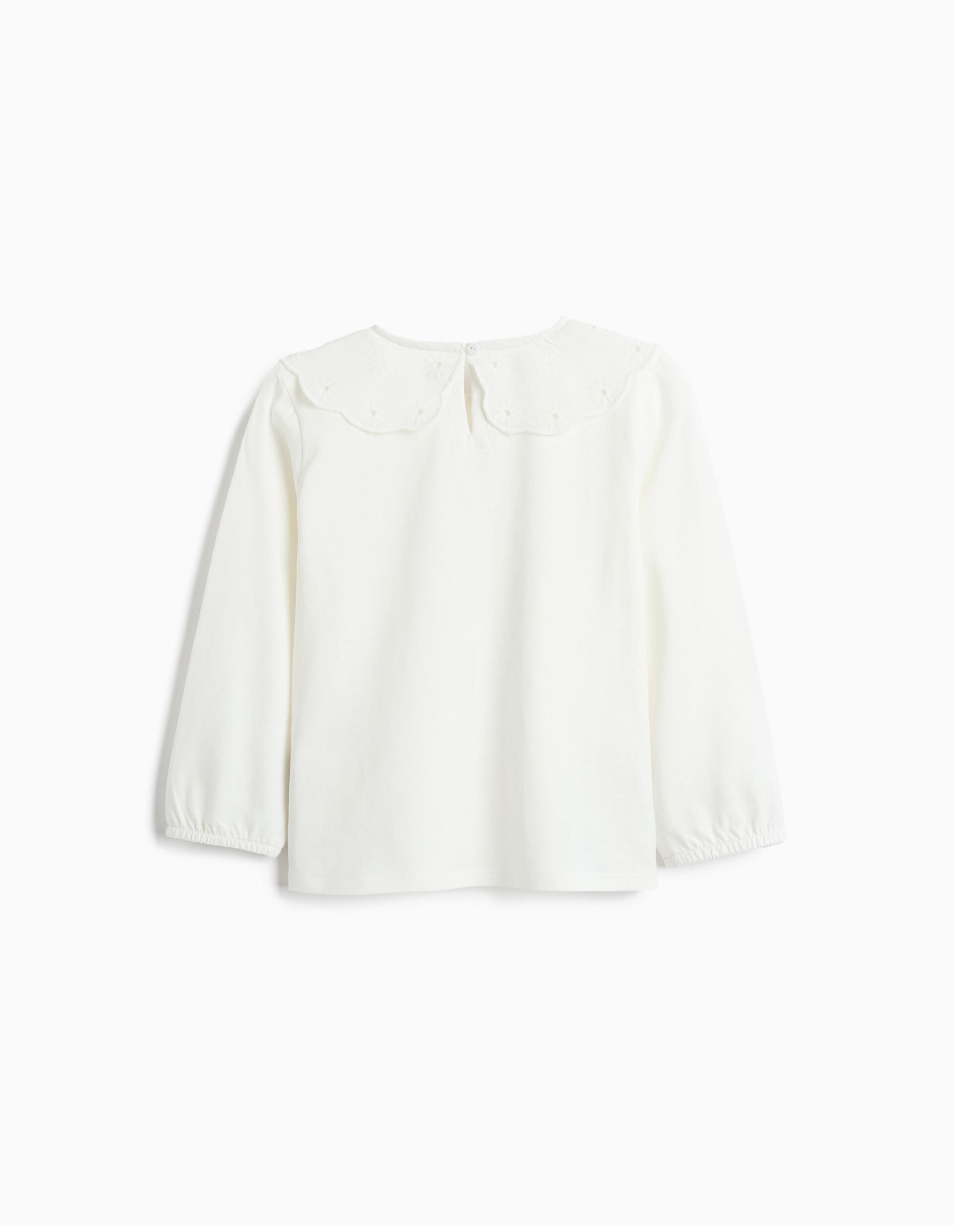 Comprar Online Camisa Com Folho, Menina, Branco