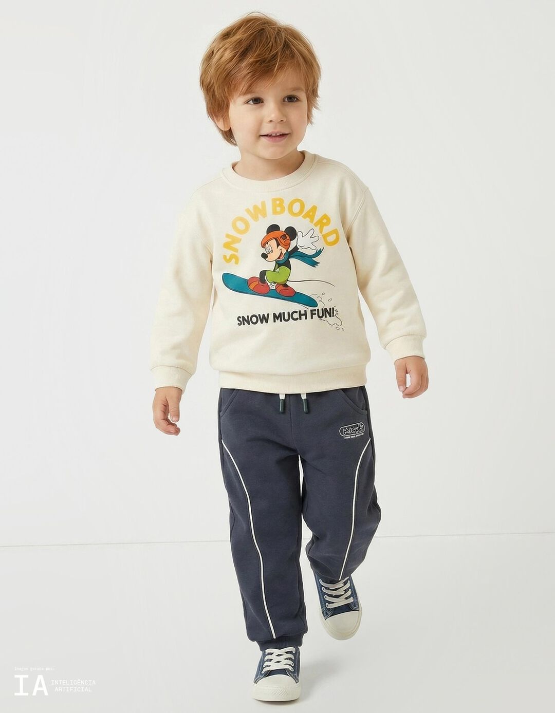 Sweatshirt 'Mickey' &copy;Disney, Menino, Branco