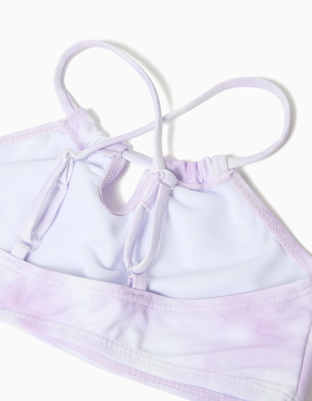 Biquíni Tie-Dye, Menina, Lilás Claro 