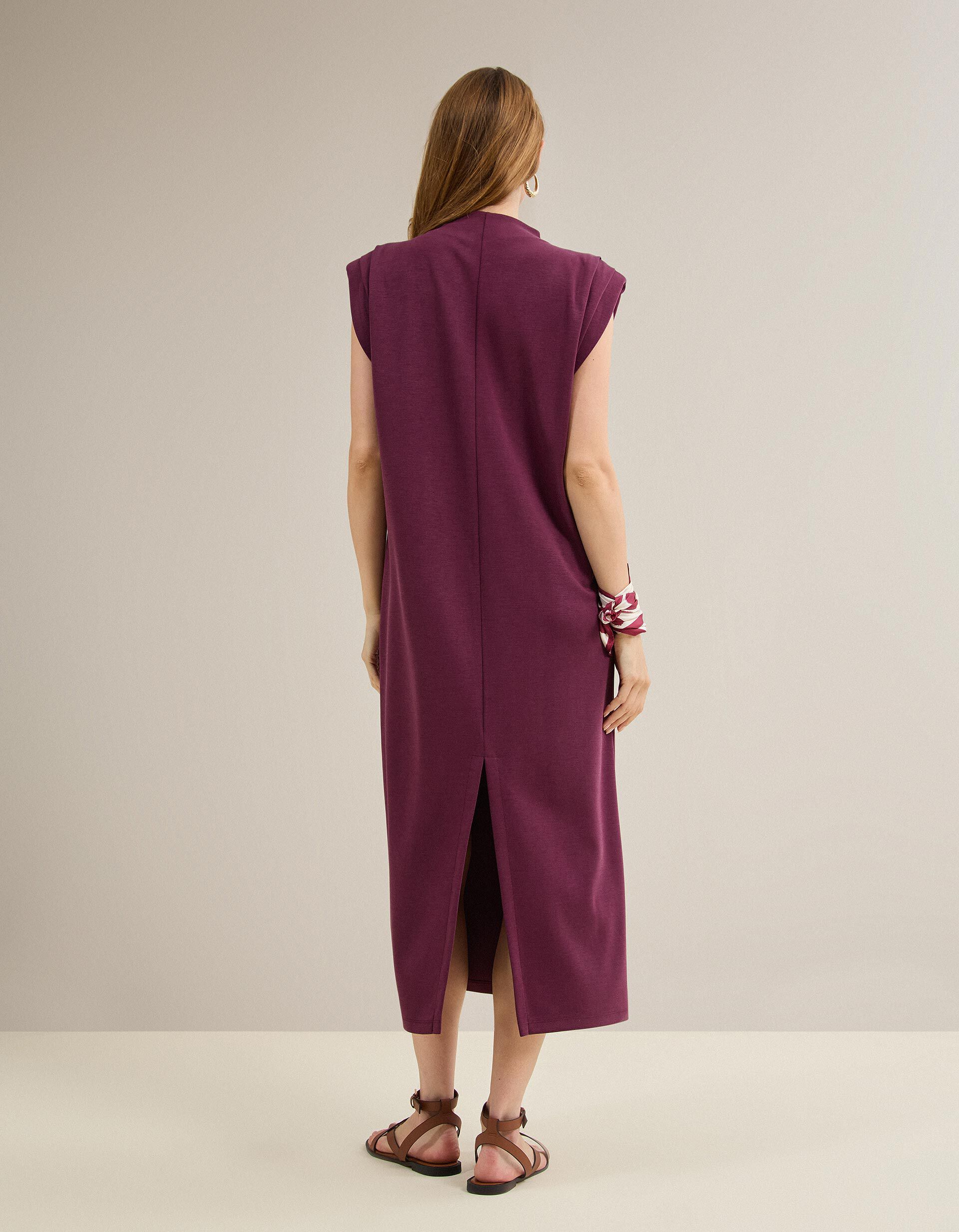 Comprar Online Vestido Comprido, Mulher, Vermelho Escuro
