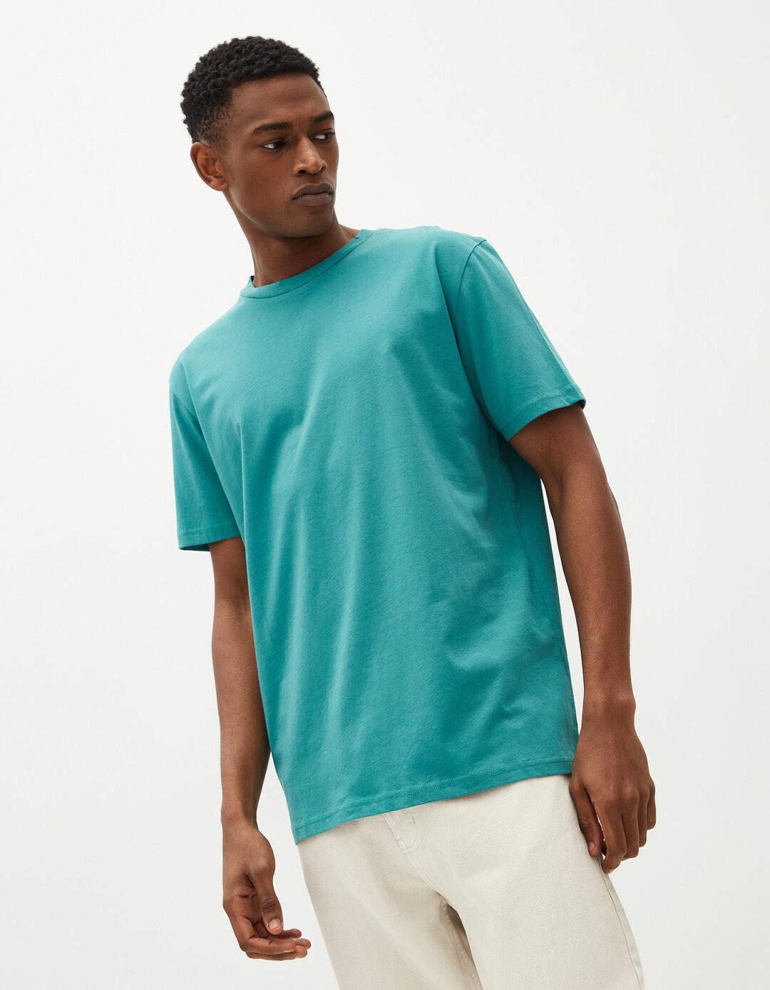 T-shirt, Homem, Verde