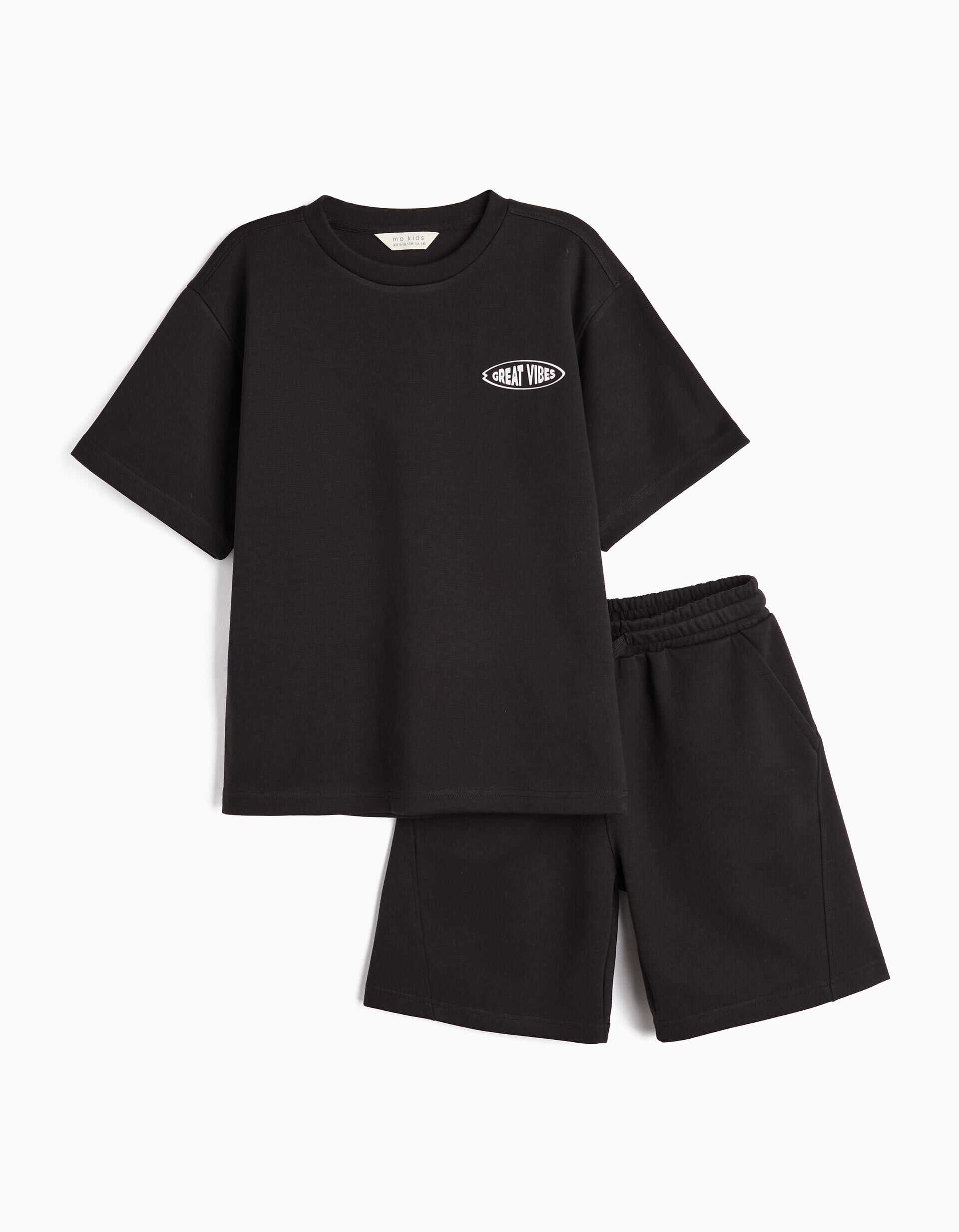 Comprar Online Conjunto T-Shirt e Cal&ccedil;&otilde;es, Menino, Preto