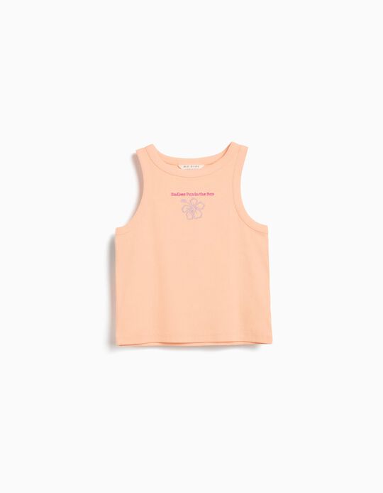 Comprar Online Tank Top, Menina, Coral Claro