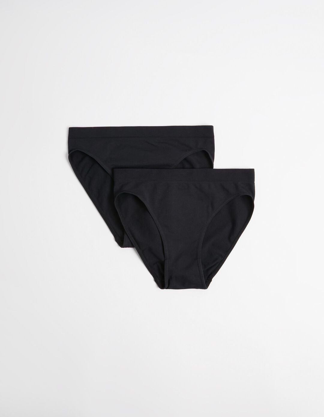 Pack 2 Cuecas sem Costuras, Mulher, Preto