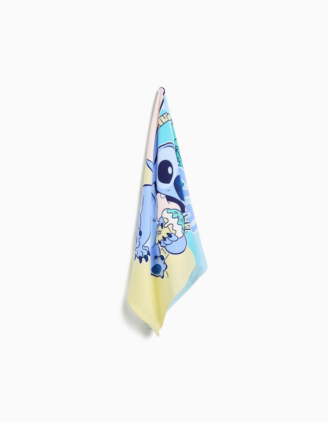 Toalha 'Stitch', Menina, Azul Claro