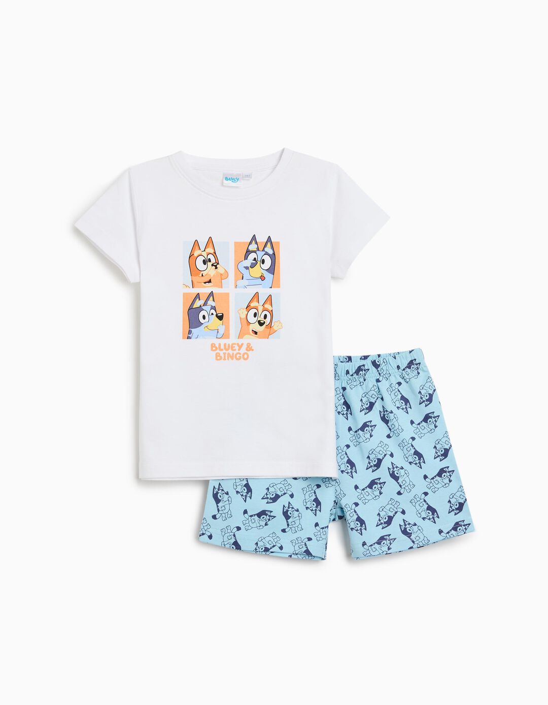 Pijama 'Bluey', Menino, Branco