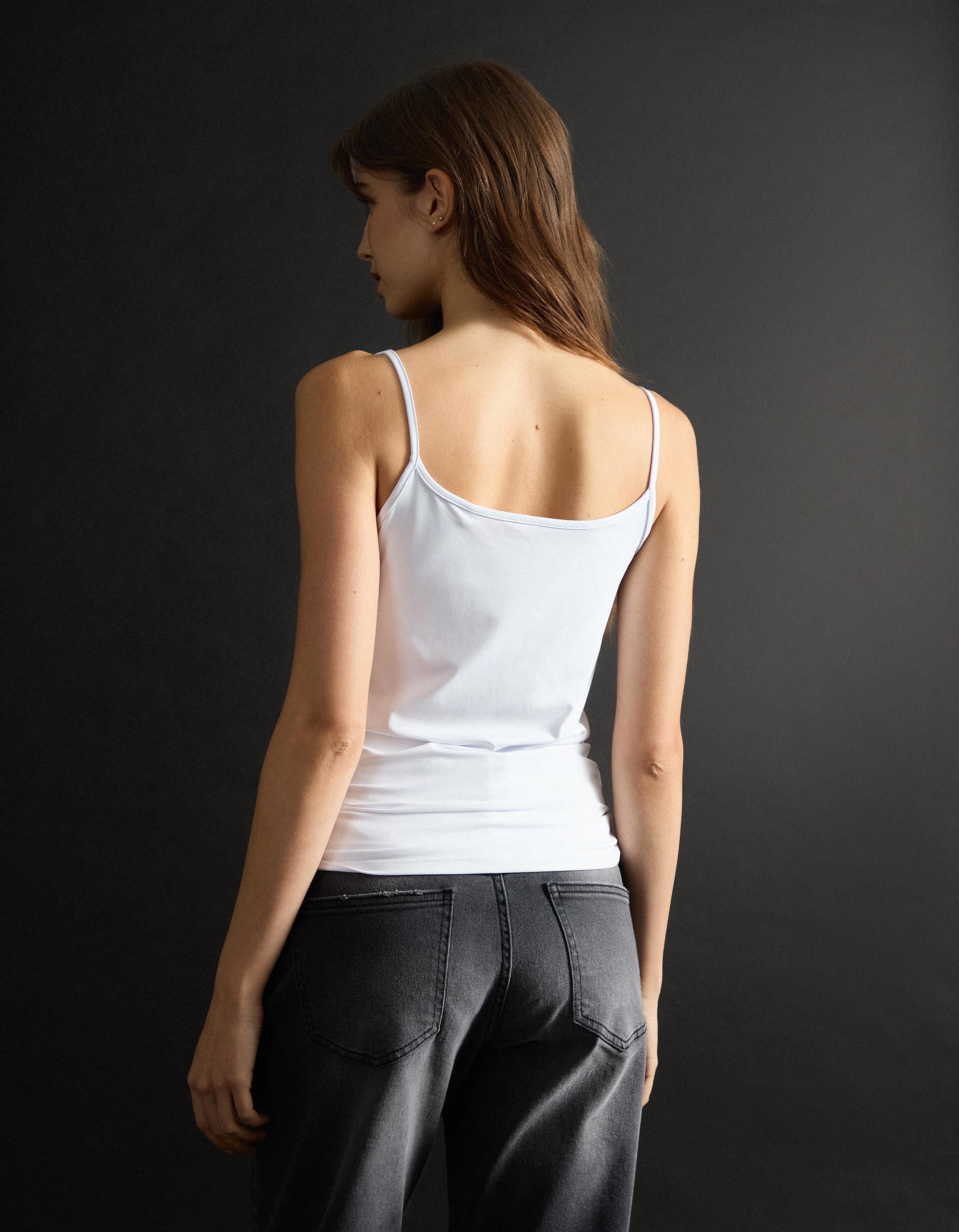 Comprar Online Top, Mulher, Branco