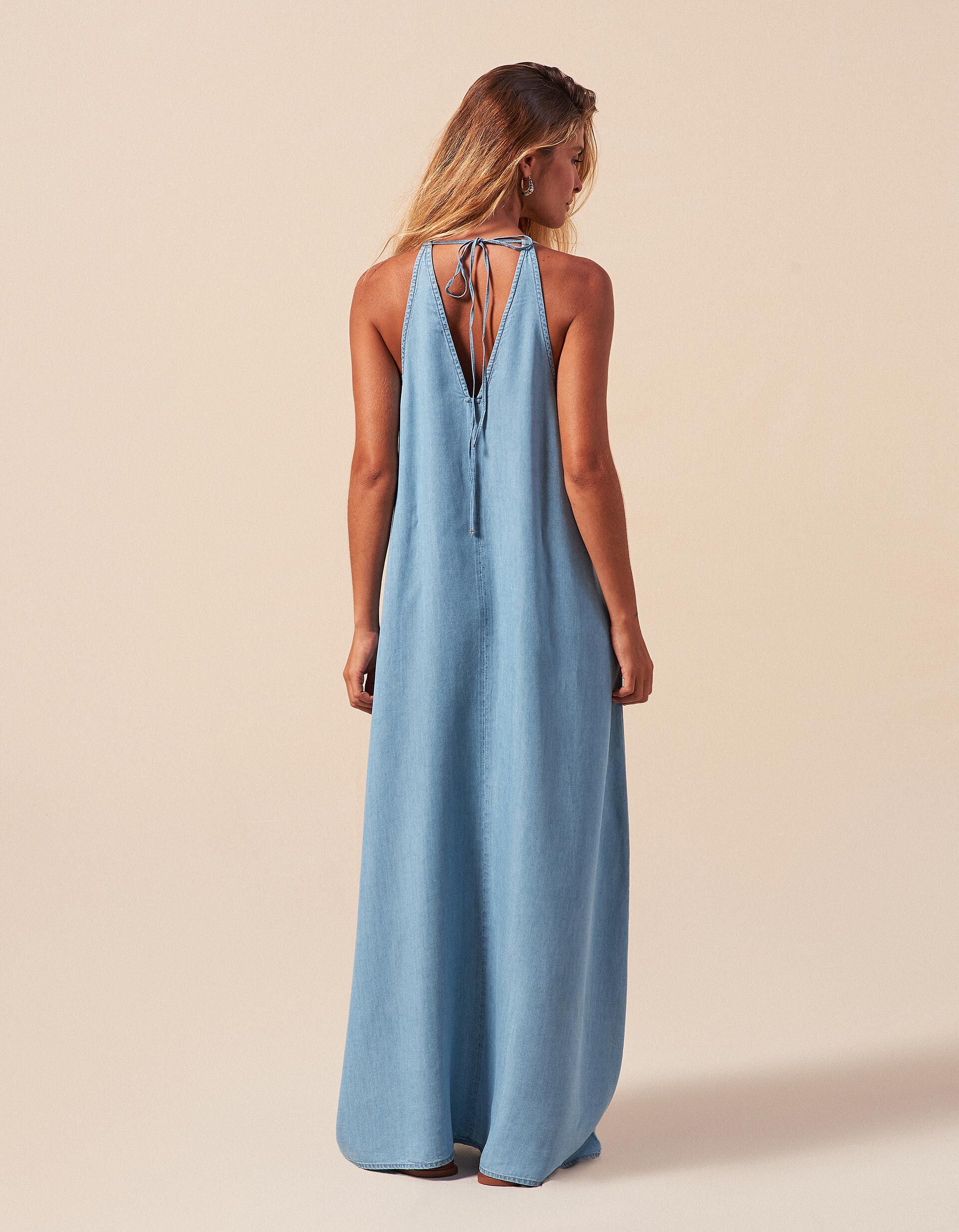 Comprar Online Vestido Liocel, Mulher, Azul Claro