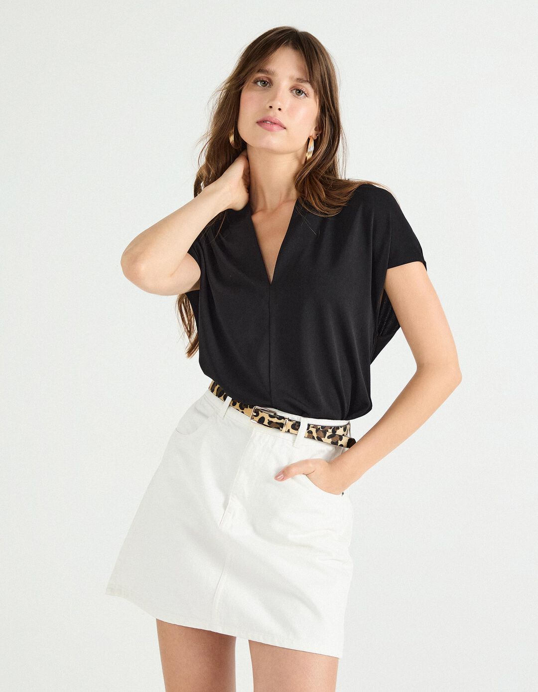 Blusa, Mulher, Preto