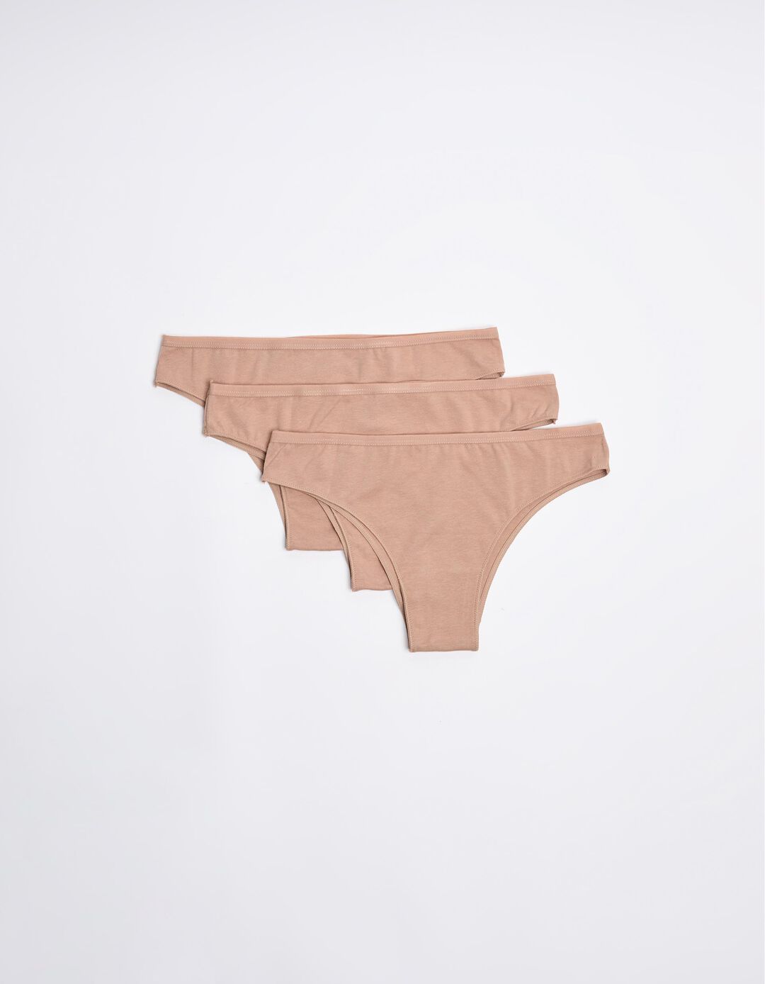 Pack 3 Cuecas, Mulher, Bege