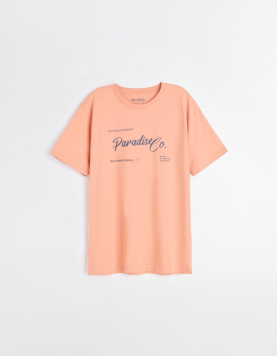T-shirt Jersey, Homem, Laranja Claro 