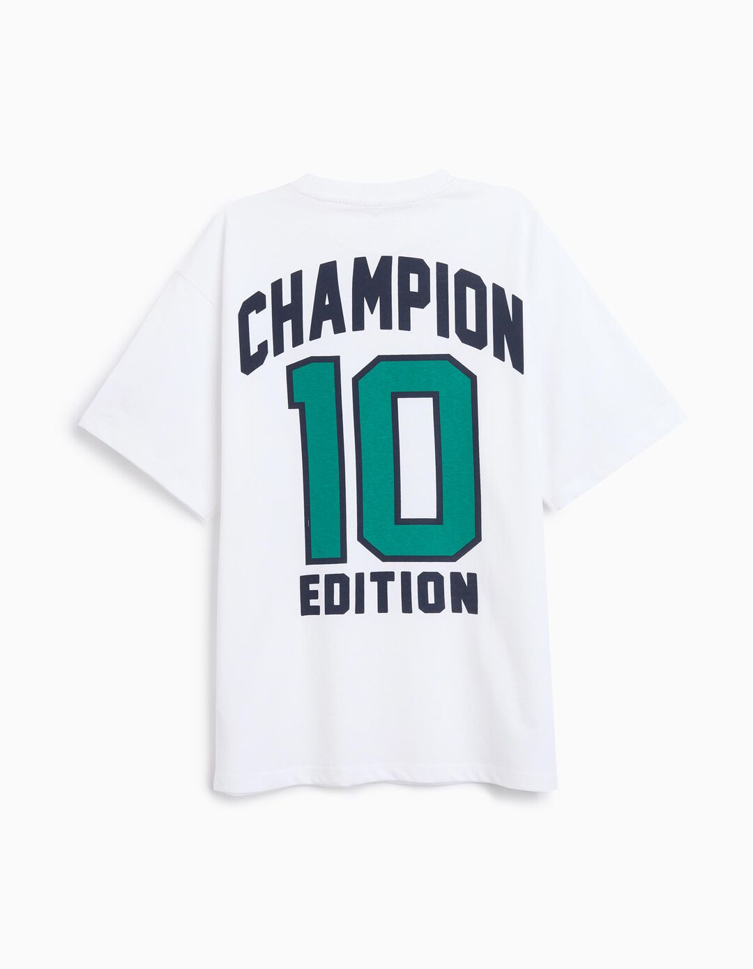 T-shirt Print, Menino, Branco 