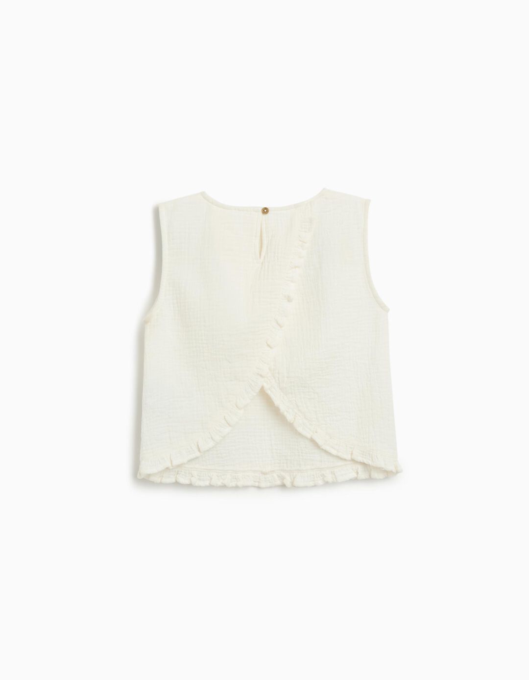 Blusa, Menina, Branco