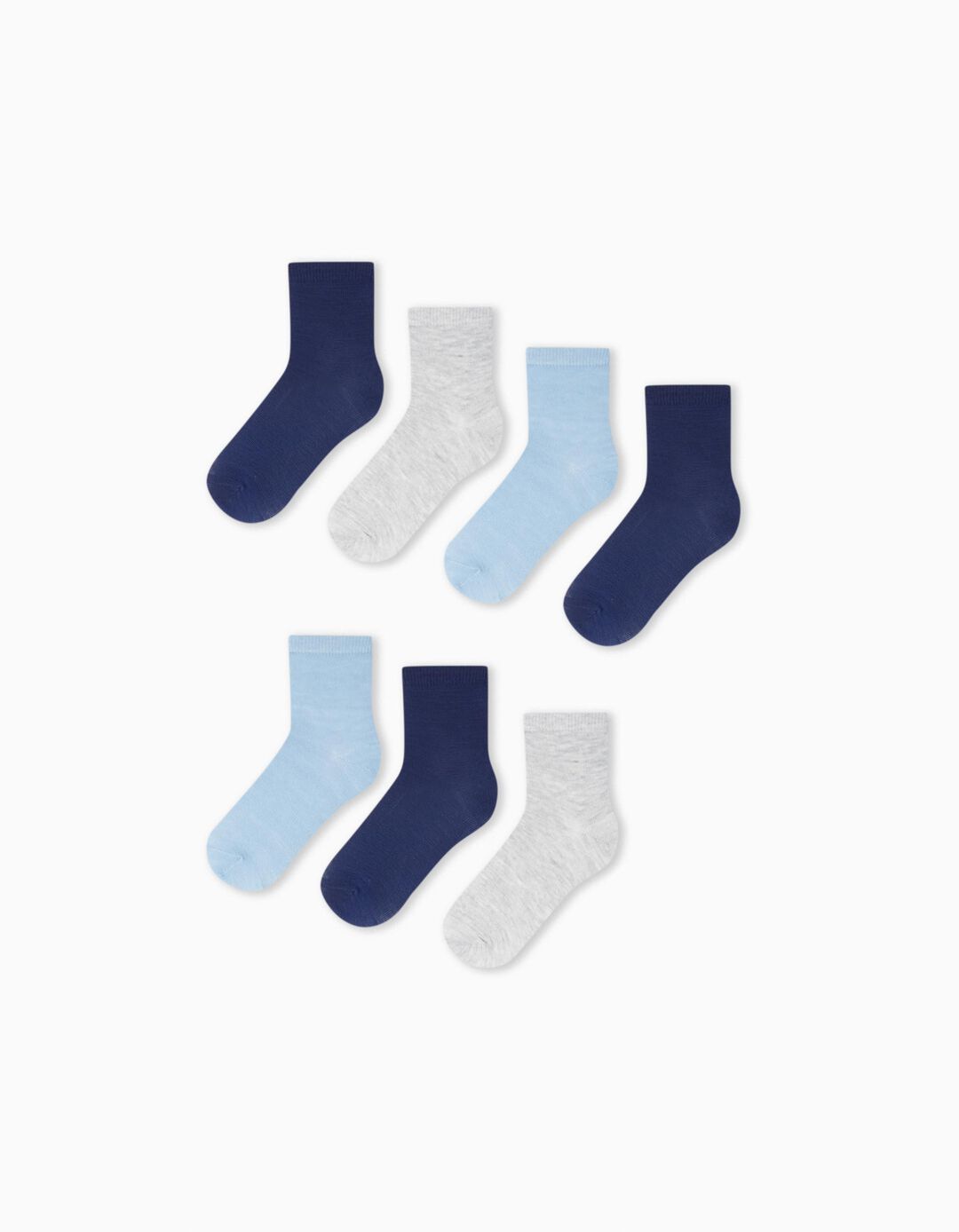 Pack 7 Pares de Meias, Menino, Multicor