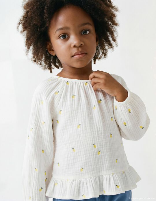 Comprar Online Blusa, Menina, Branco
