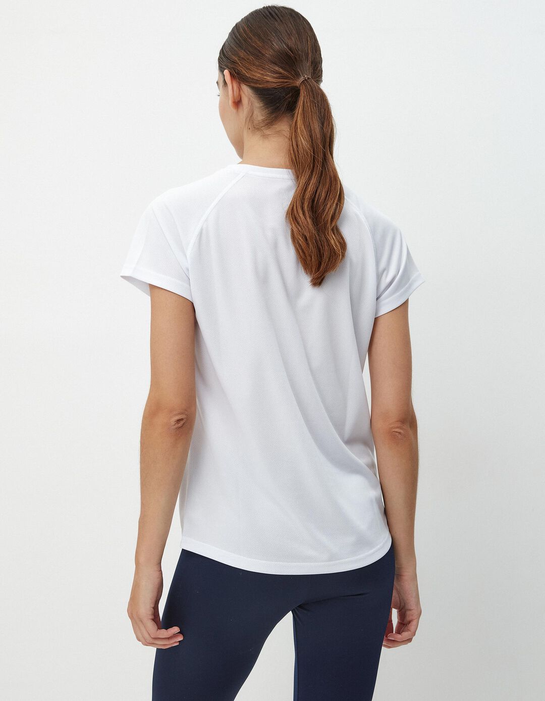 T-shirt de Desporto, Mulher, Branco