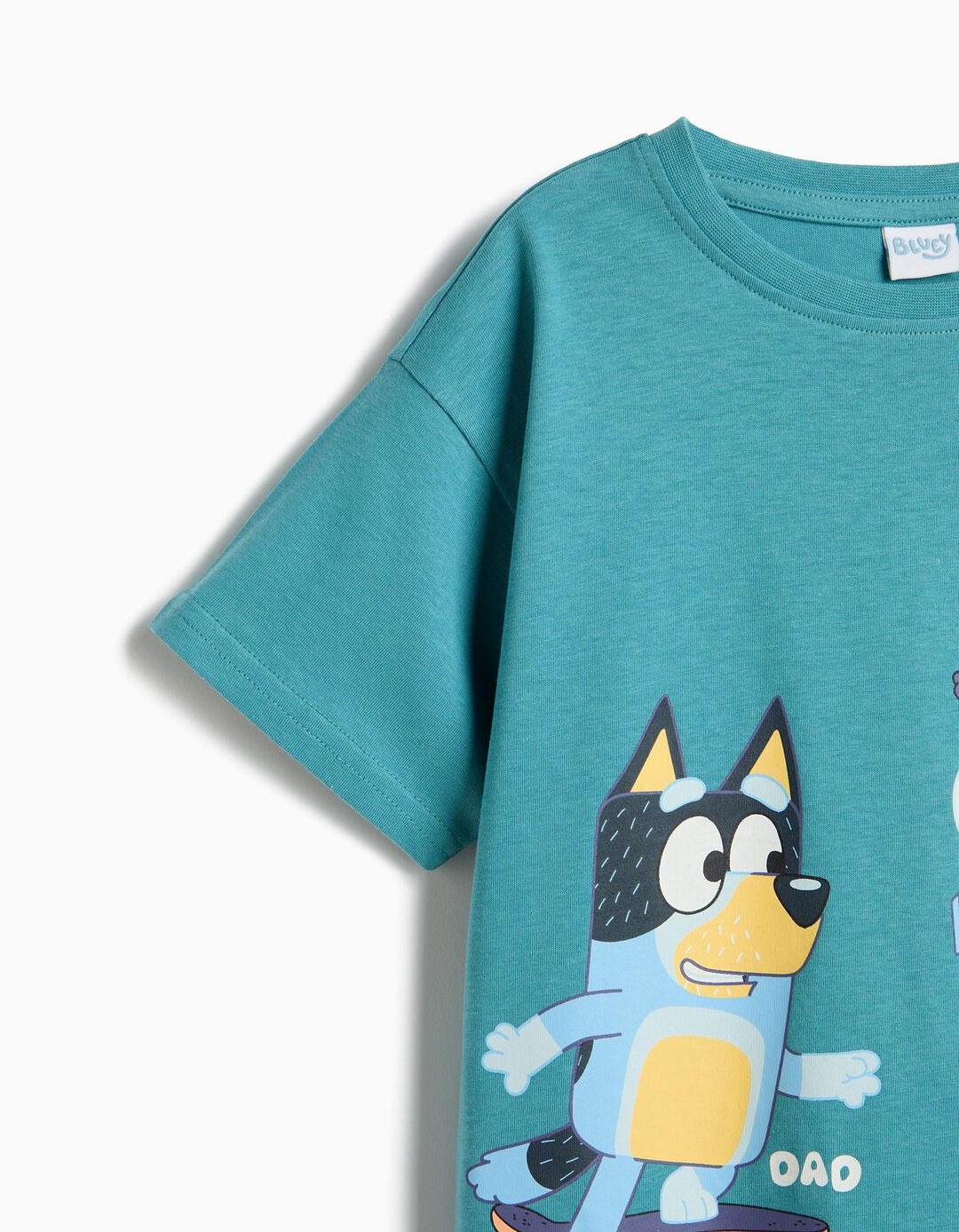 T-shirt Estampada 'Bluey', Menino, Azul