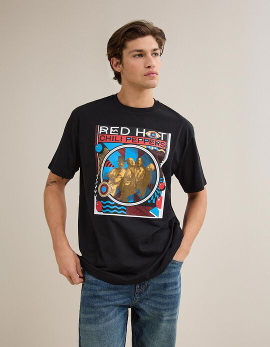 Comprar Online T-shirt Red Hot Chili Peppers, Homem, Preto
