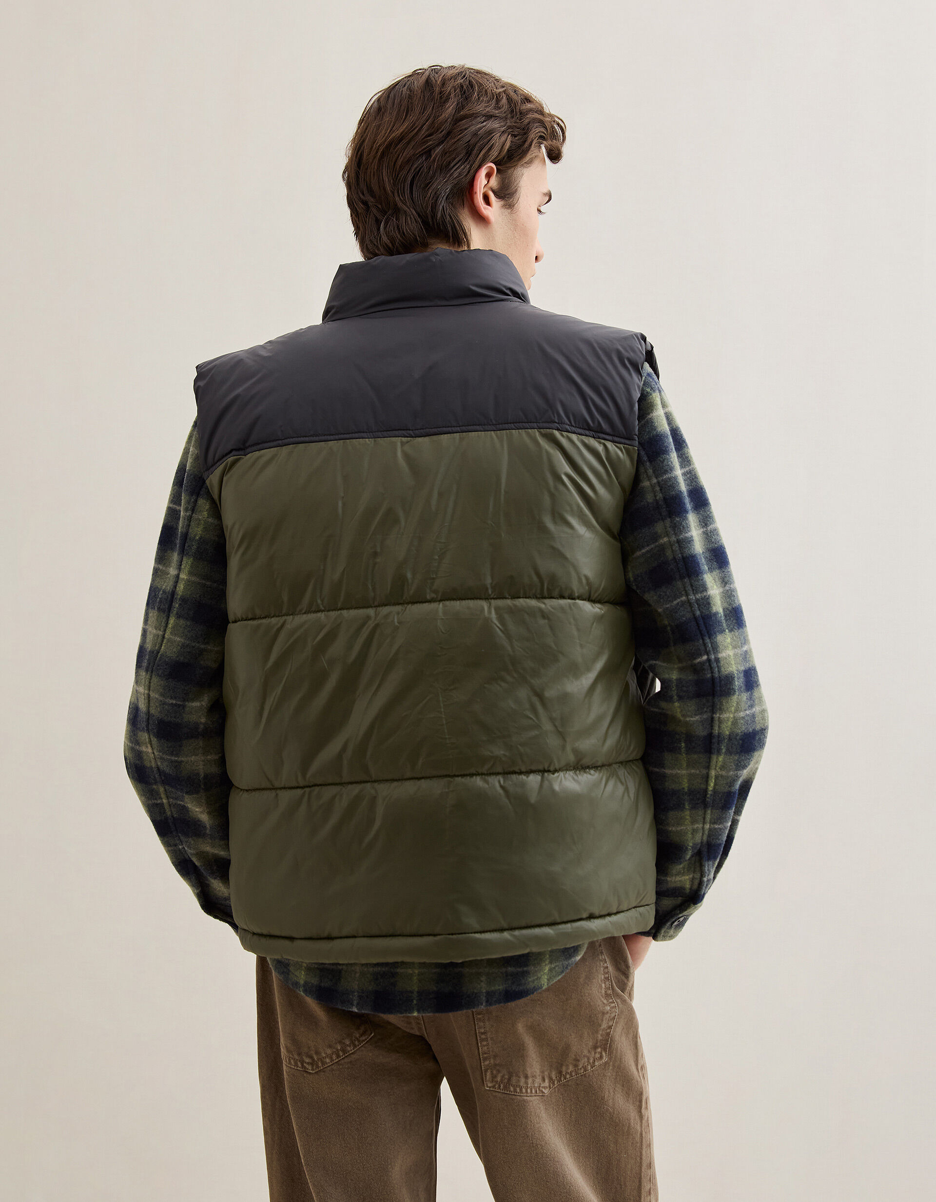 Comprar Online Colete Acolchoado, Homem, Verde Escuro