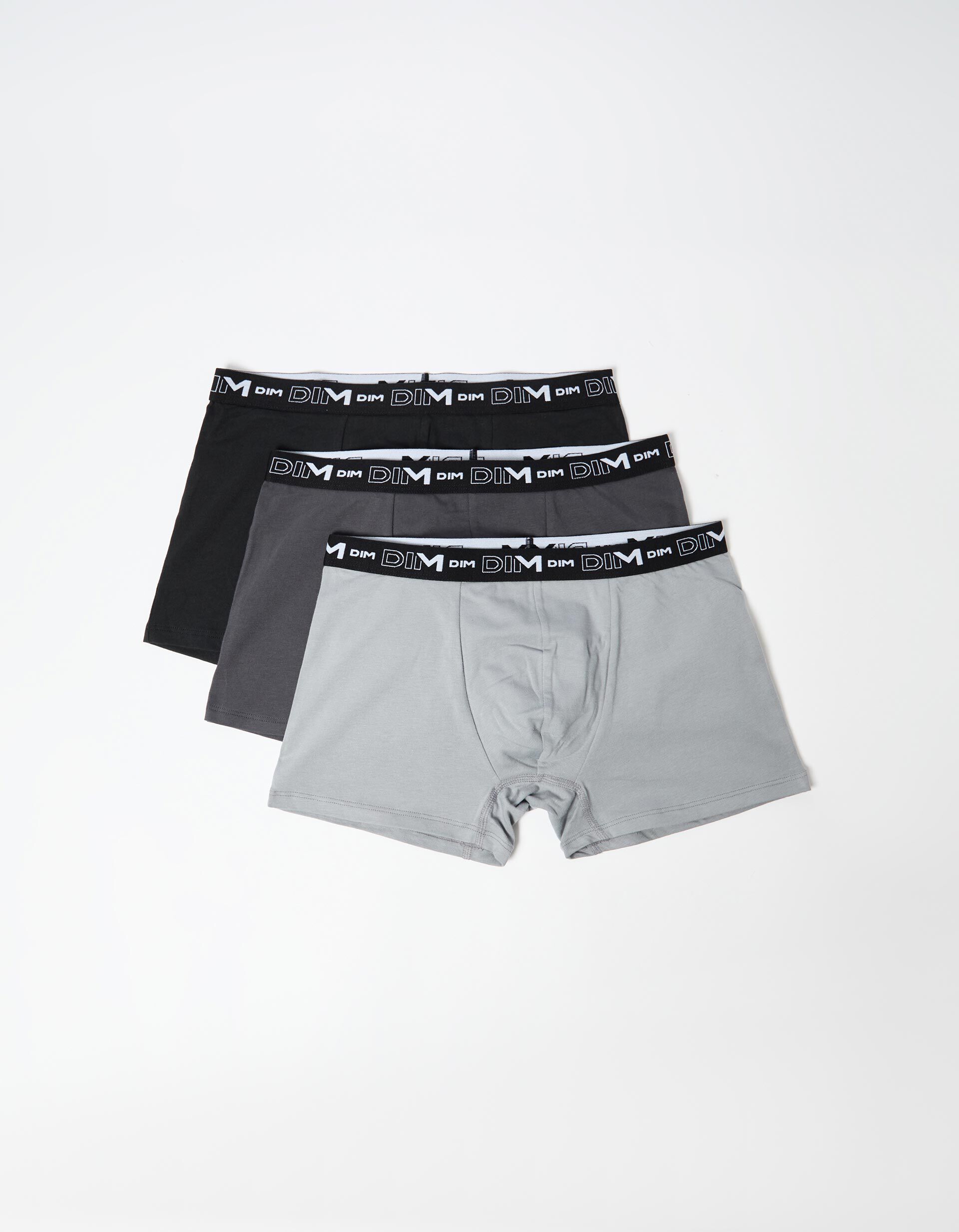 Comprar Online Pack 3 Boxers 'Dim', Homem, Cinzento