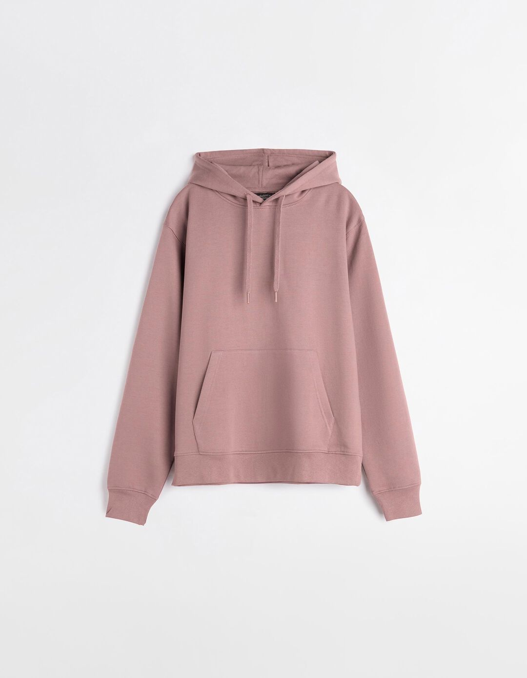 Sweatshirt de Felpa Capuz, Homem, Rosa Escuro