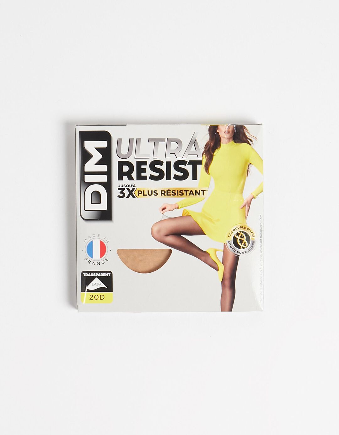 Collants Ultra-Resistentes 20 DEN 'DIM', Mulher, Bege Claro