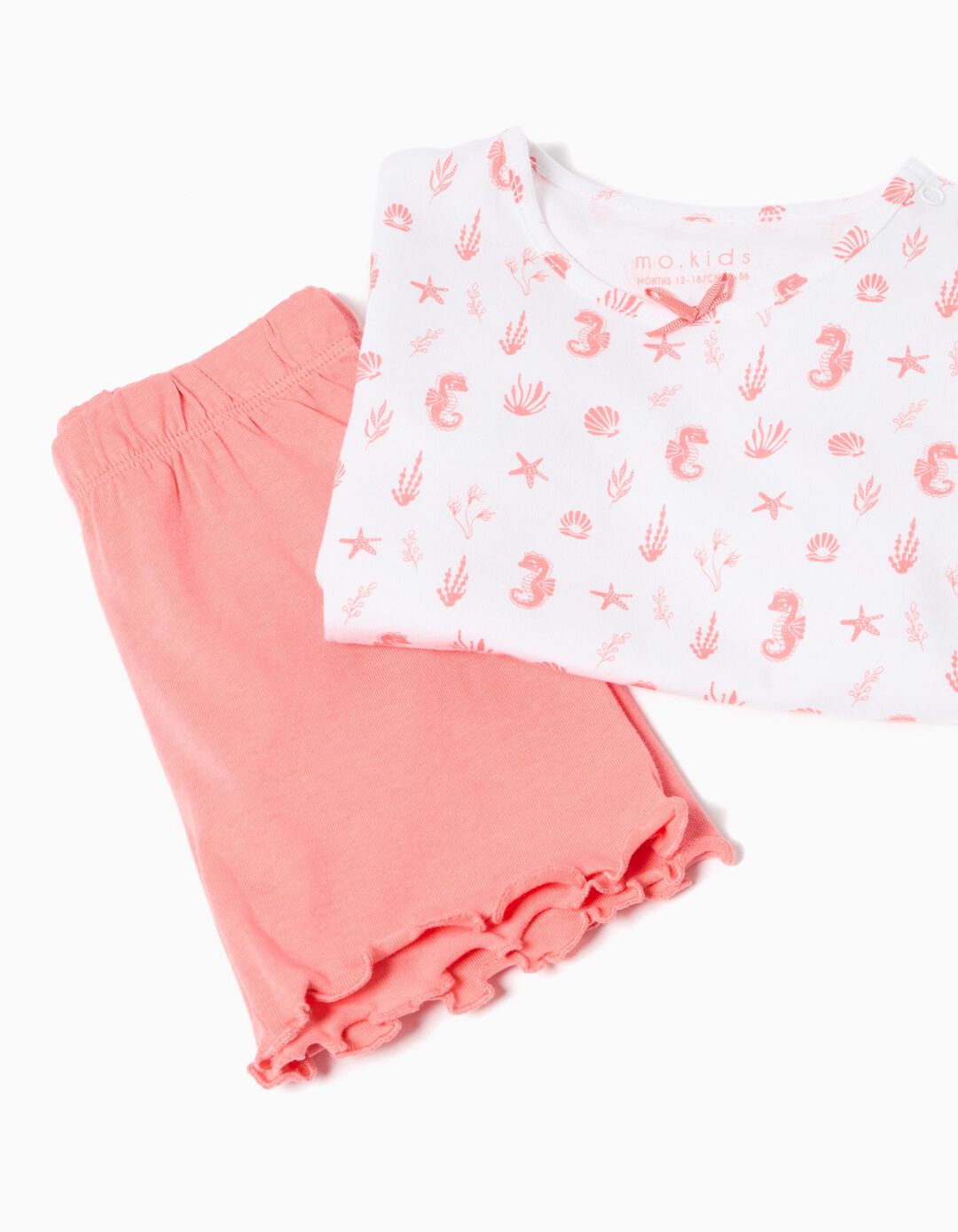Pijama Jersey, Menina, Rosa