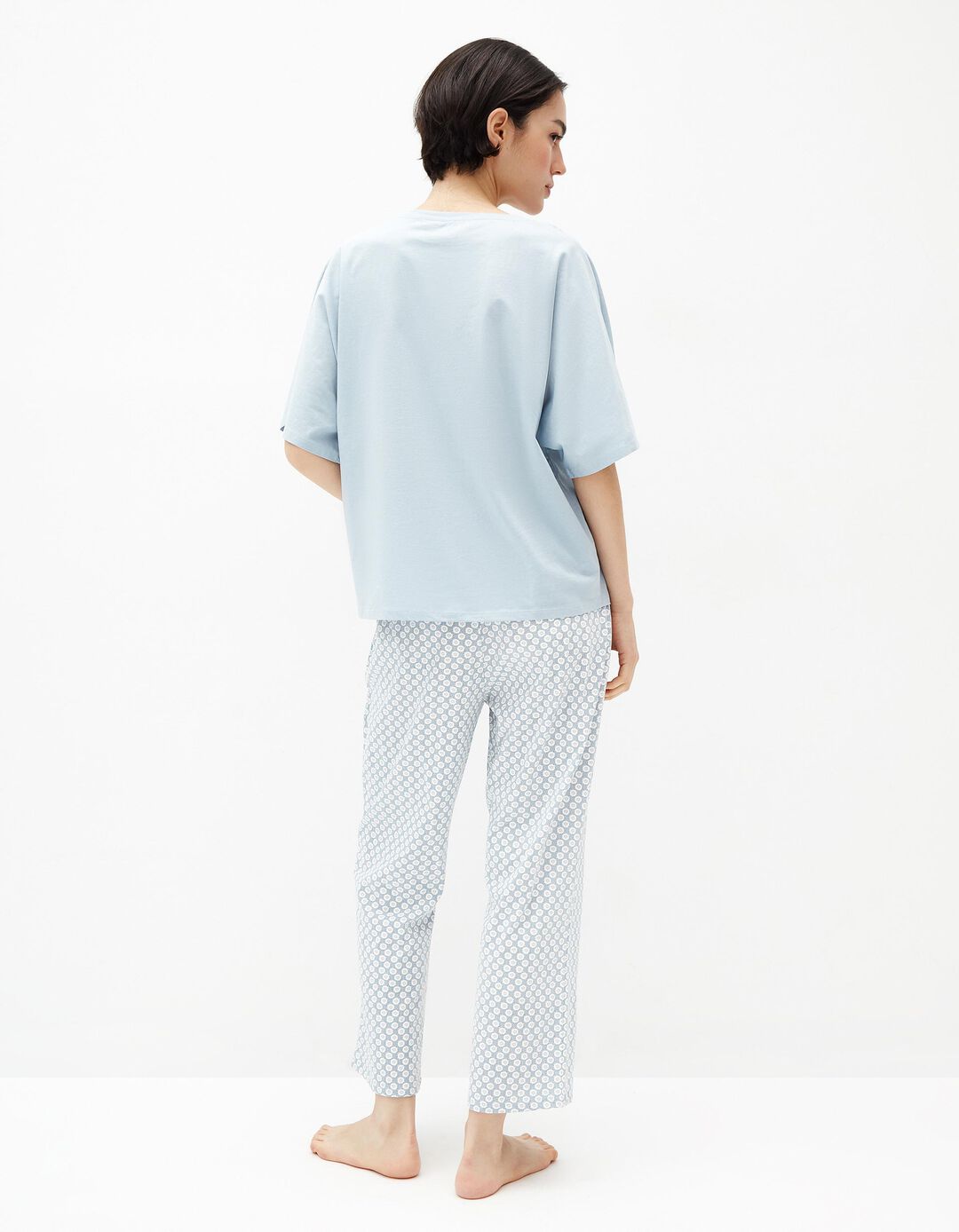 Pijama, Mulher, Azul Claro