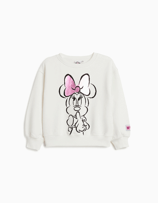Comprar Online Sweatshirt Minnie &copy;Disney, Menina, Branco
