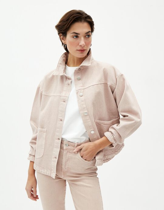Comprar Online Sobrecamisa, Mulher, Rosa