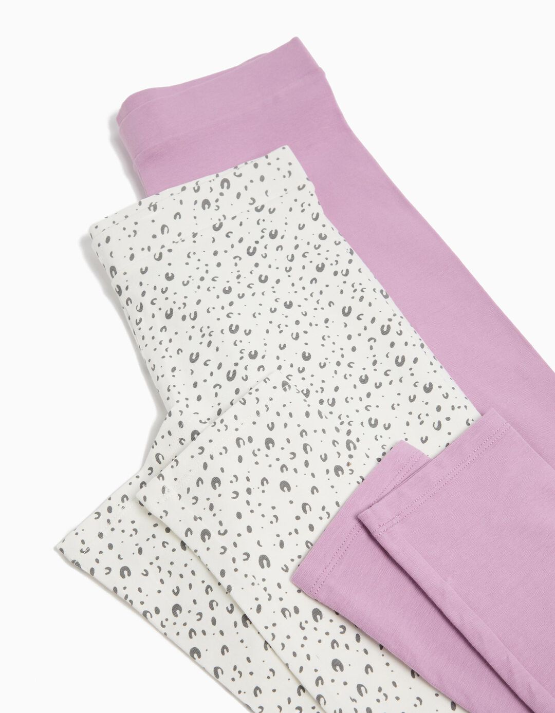 Pack 2 pares de Leggings, Menina, Multicor