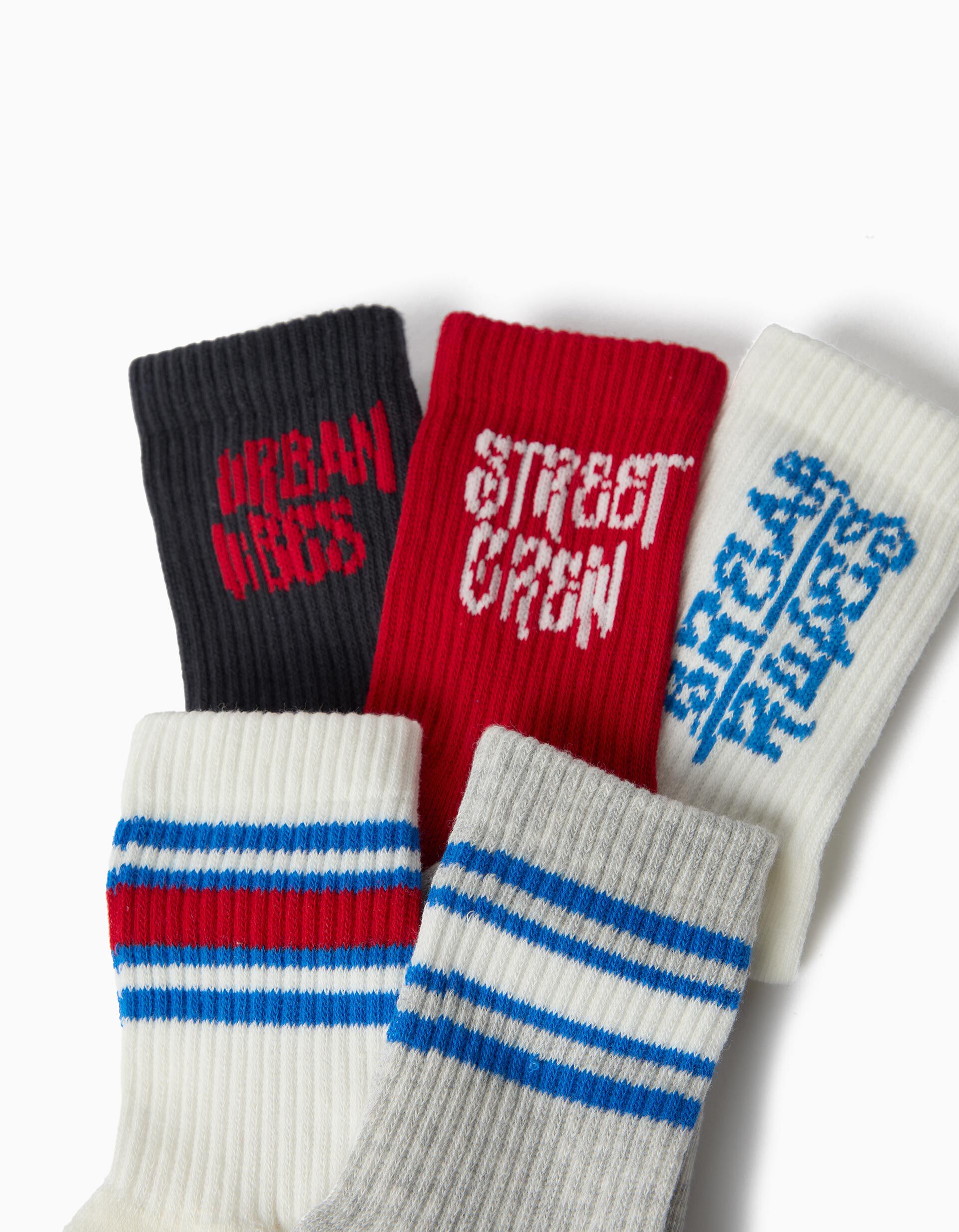 Comprar Online Pack 5 Pares De Meias, Menino, Multicolor