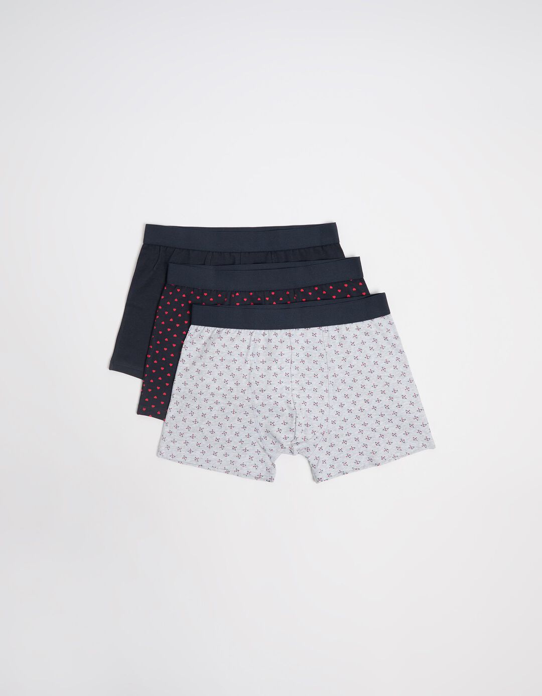 Pack 3 Boxers Dia dos Namorados, Homem, Multicor