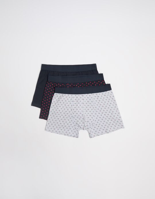 Comprar Online Pack 3 Boxers Dia dos Namorados, Homem, Multicor