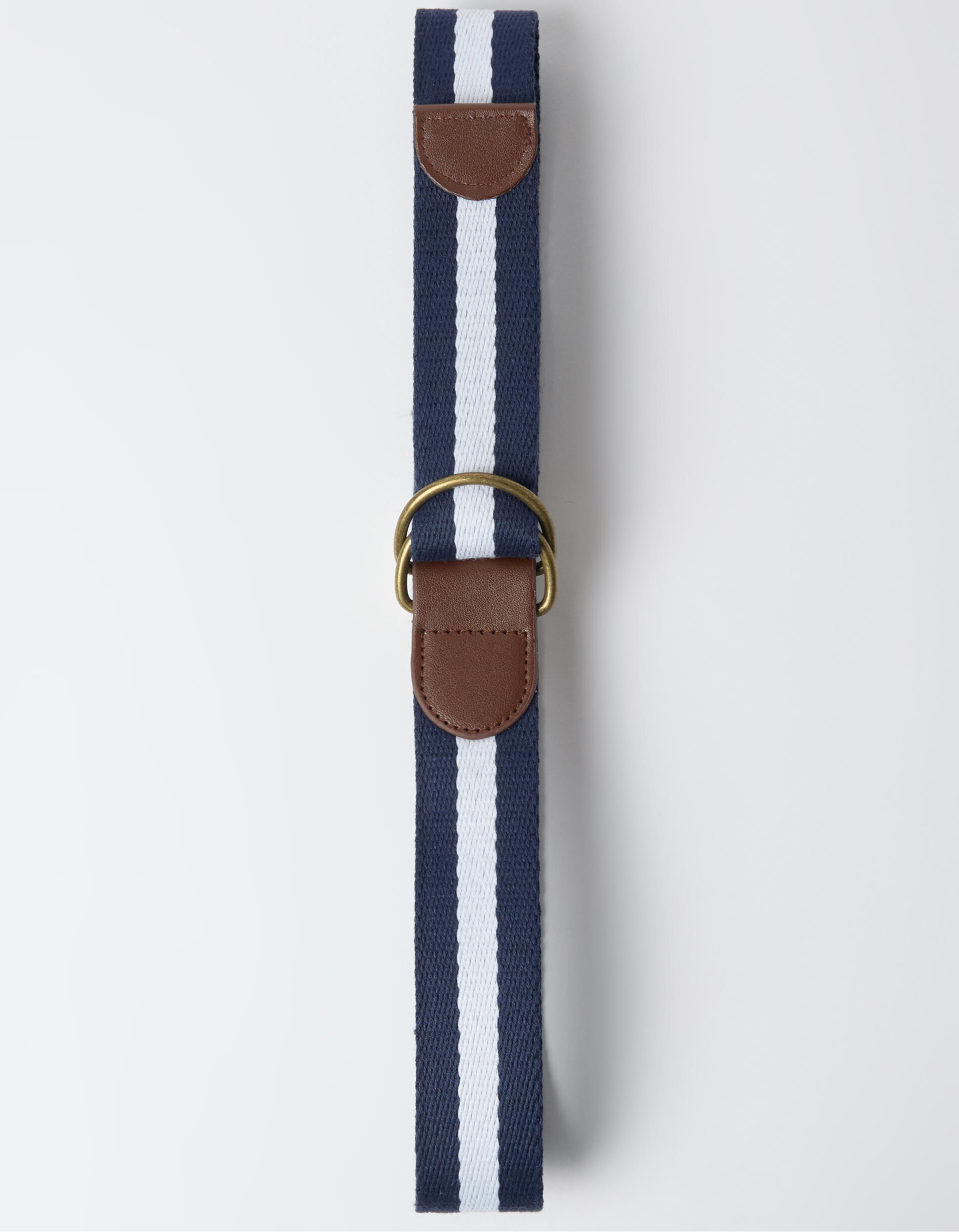 Comprar Online Cinto &Agrave;s Riscas, Homem, Azul Escuro 