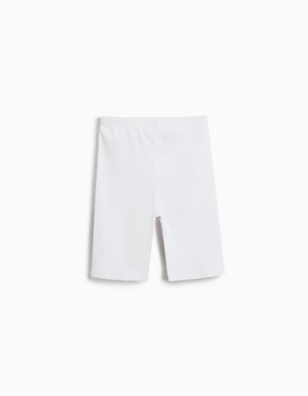 Leggings Ciclista, Menina, Branco