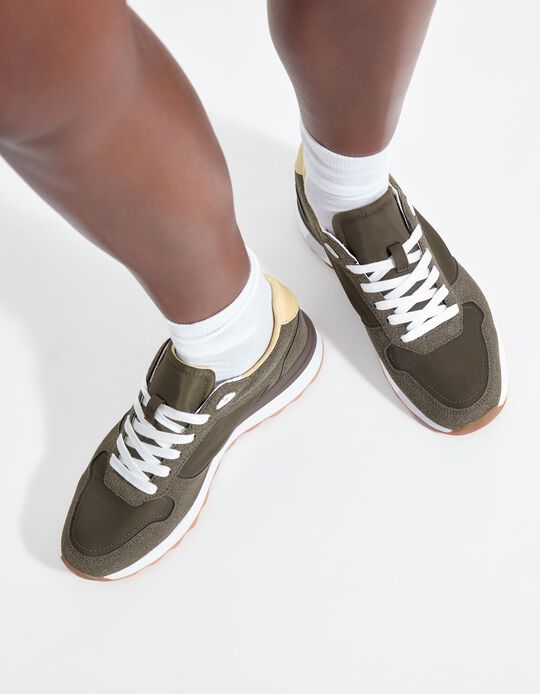 Comprar Online Sapatilhas, Mulher, Verde Escuro