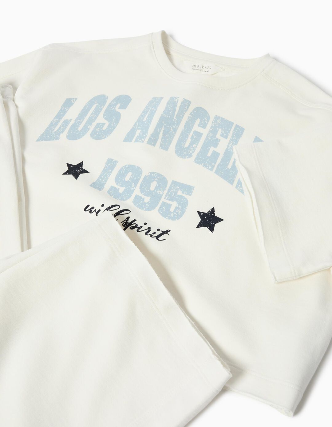 Conjunto de Jogging, Menina, Branco