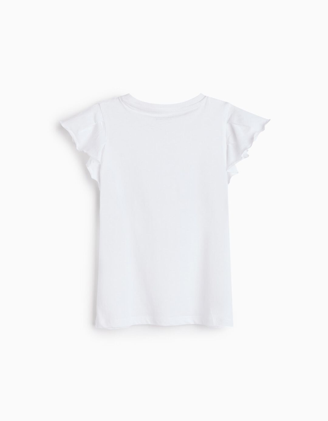 T-shirt, Menina, Branco