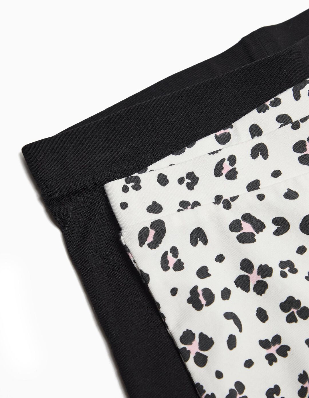 Pack 2 Leggings Cycling, Menina, Branco