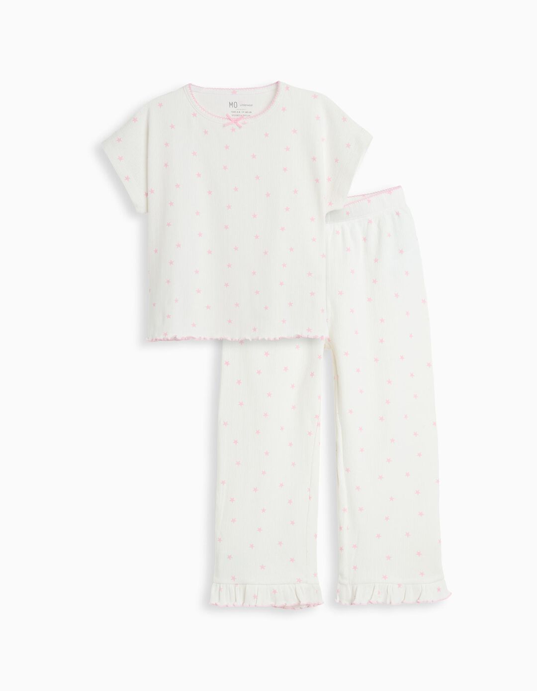 Pijama, Menina, Branco