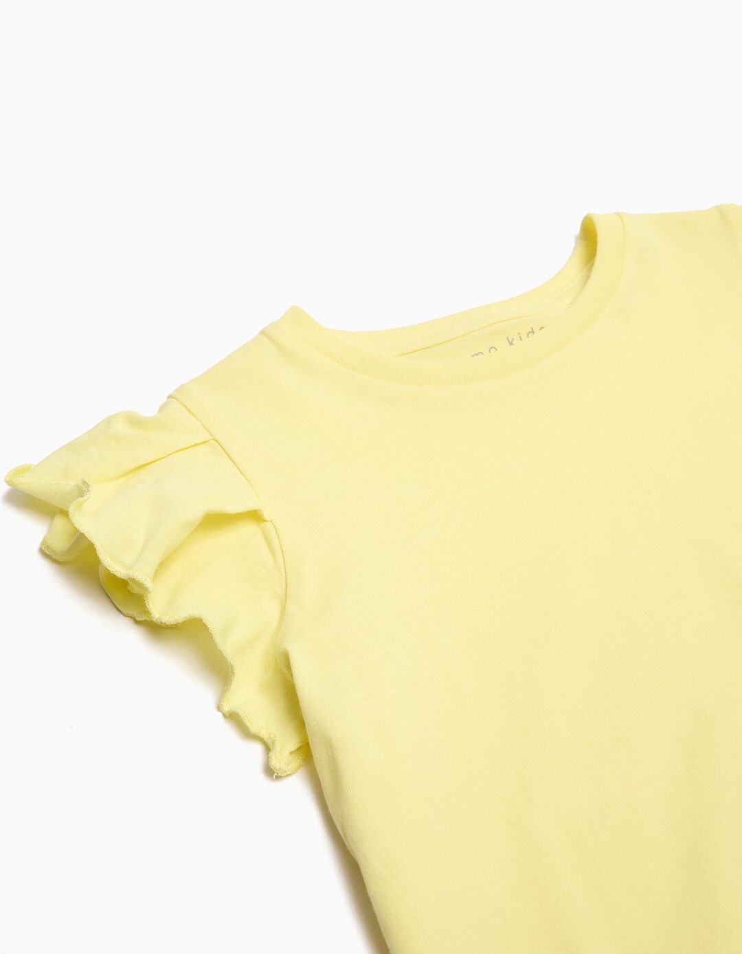 T-shirt, Menina, Amarelo