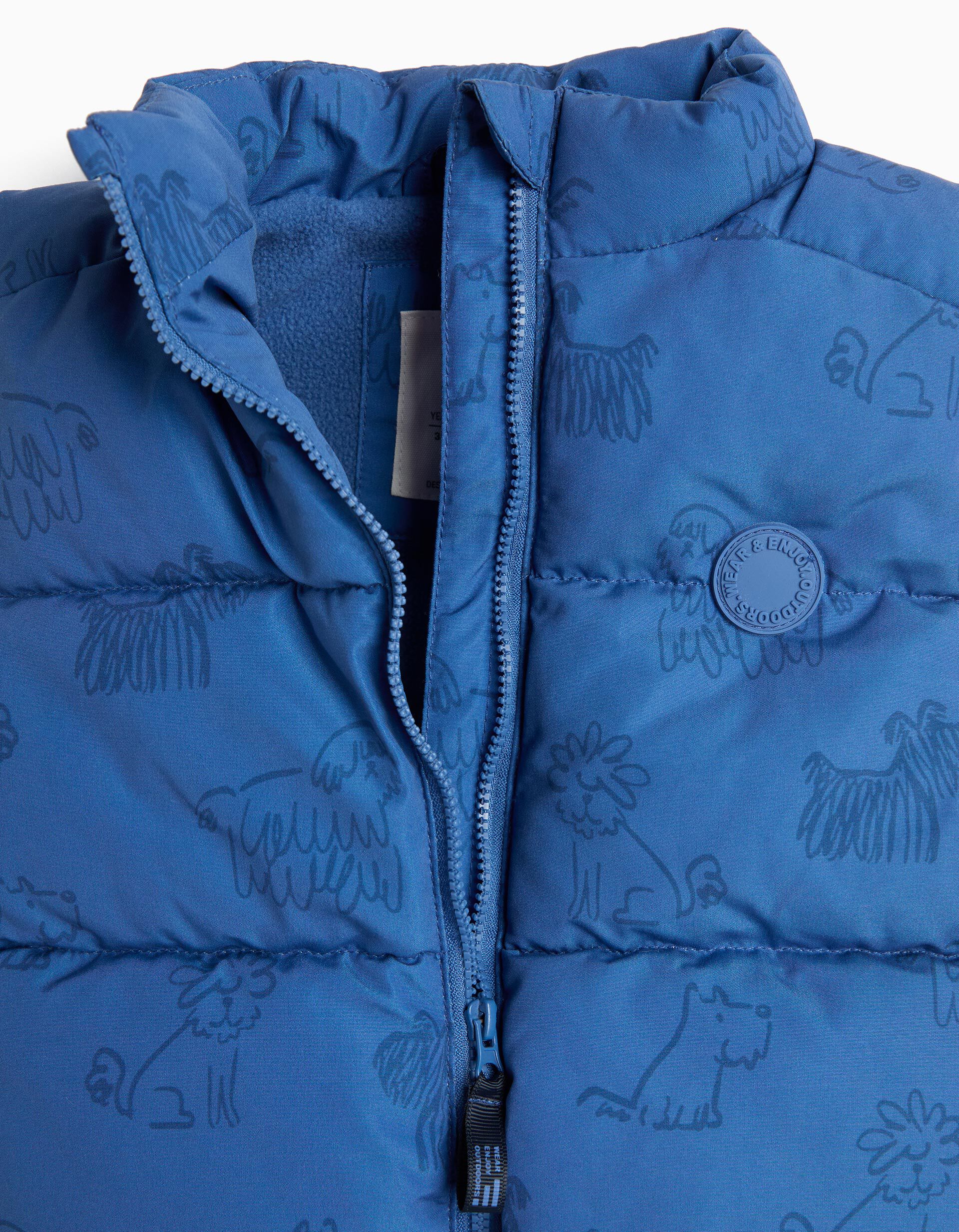 Comprar Online Colete Estampado, Menino, Azul